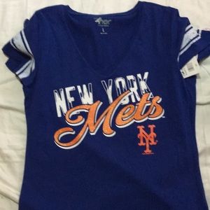 New York Mets Women’s Short Sleeve TShirt New SZ L